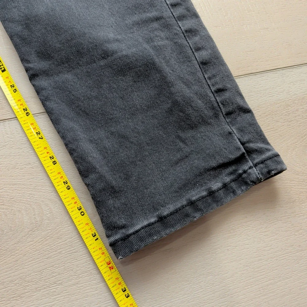 Mott & Bow Slim Stone Jeans Mens 31x32 Faded Black Stonewash Denim Pants Stretch